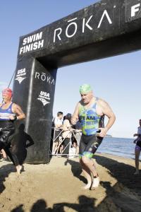 National Championships swim exit Cleveland